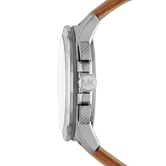 Michael Kors Blue/Brown Leather Watch MK8518 - Picture 2 of 3